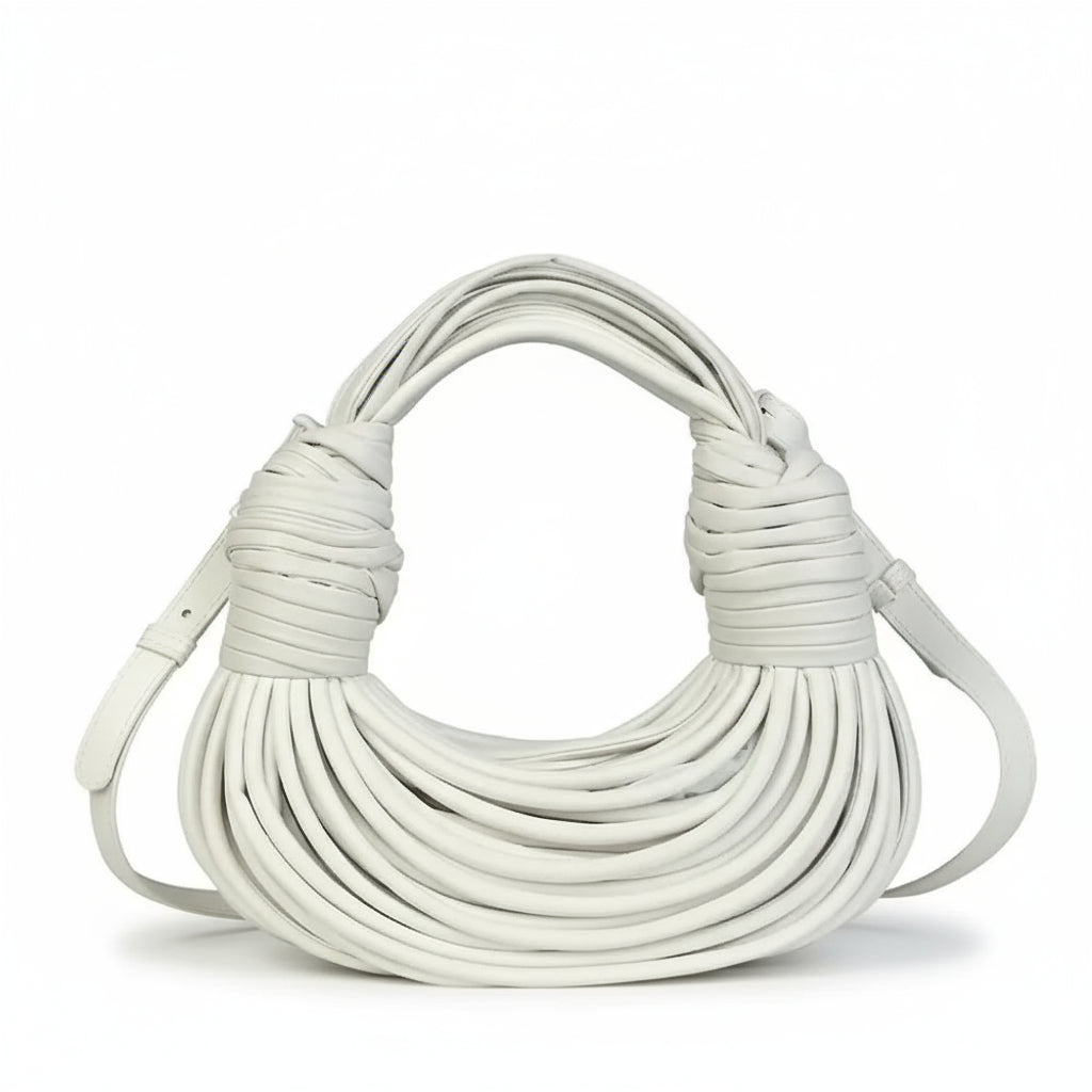 Bolsa de Mão em Couro Aurora - Branco