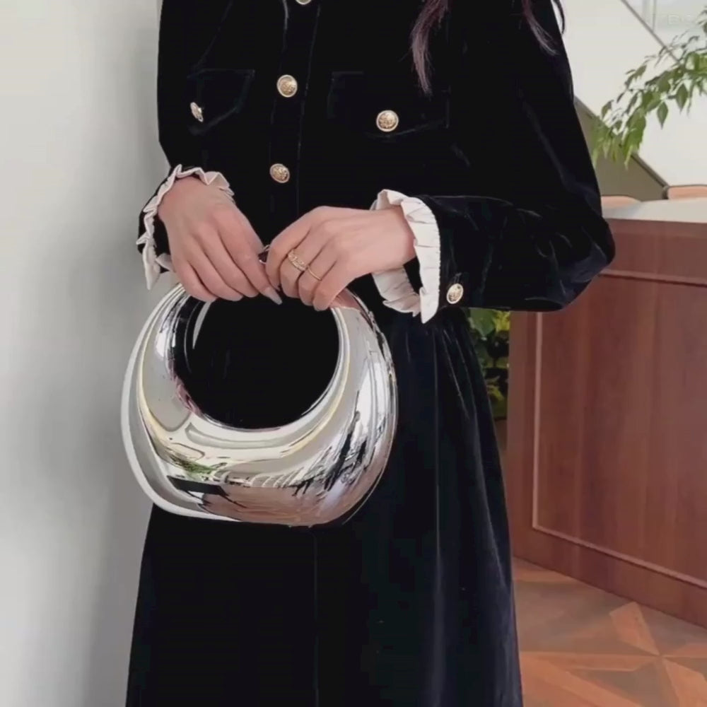 Bolsa Clutch em Acrílico Elise