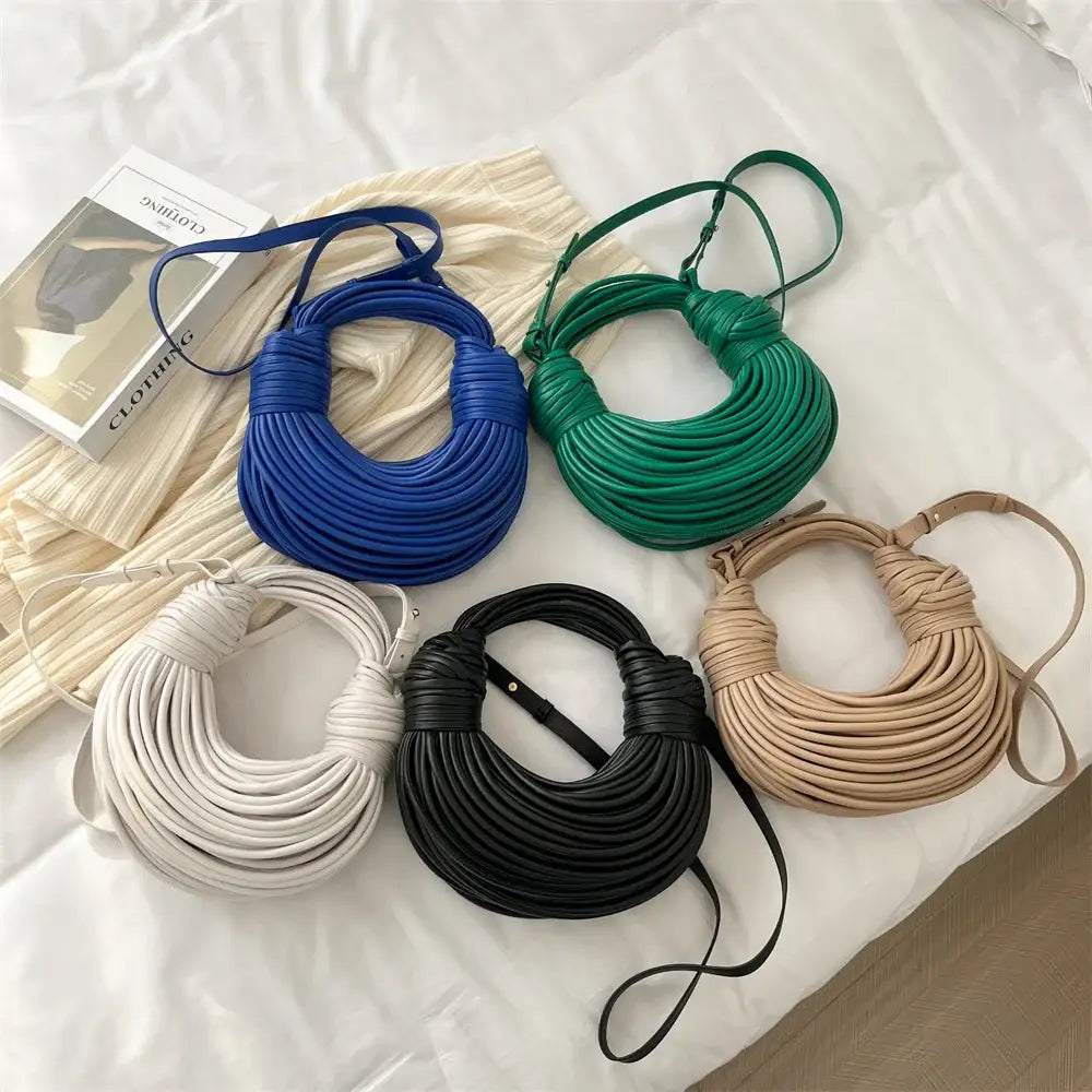 Bolsa de Mão em Couro Aurora - Branco