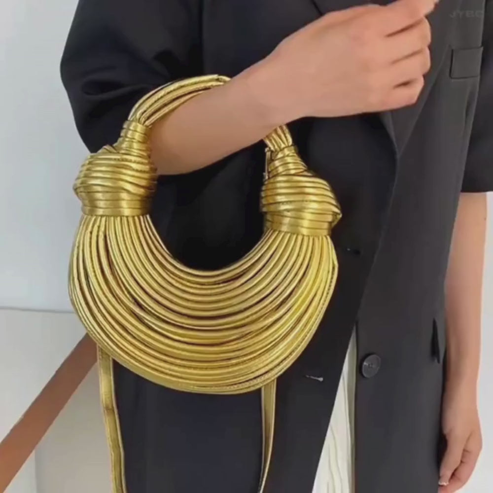 Bolsa de Mão em Couro Aurora 